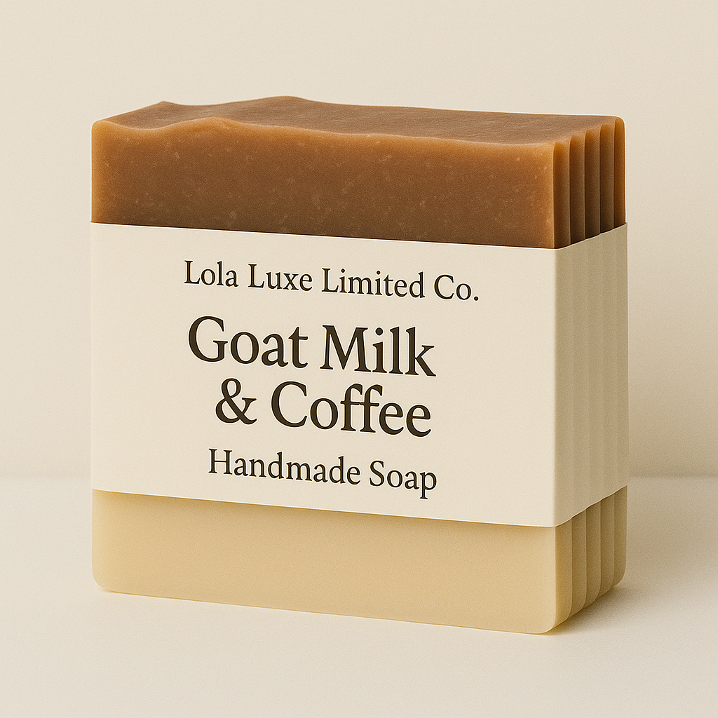 ☕🐐Goat Milk & Coffee Handmade Soap ✨